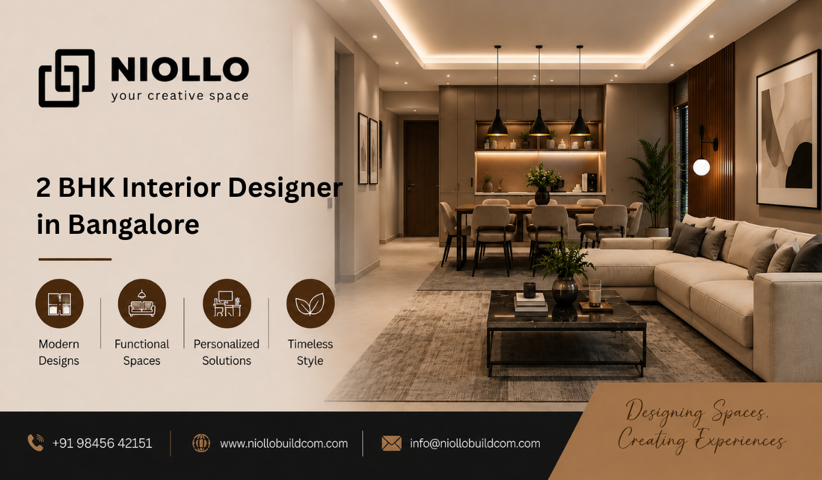 2 BHK Interior Designer in Bangalore