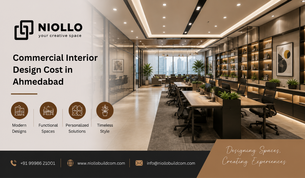 Commercial Interior Design Cost in Ahmedabad