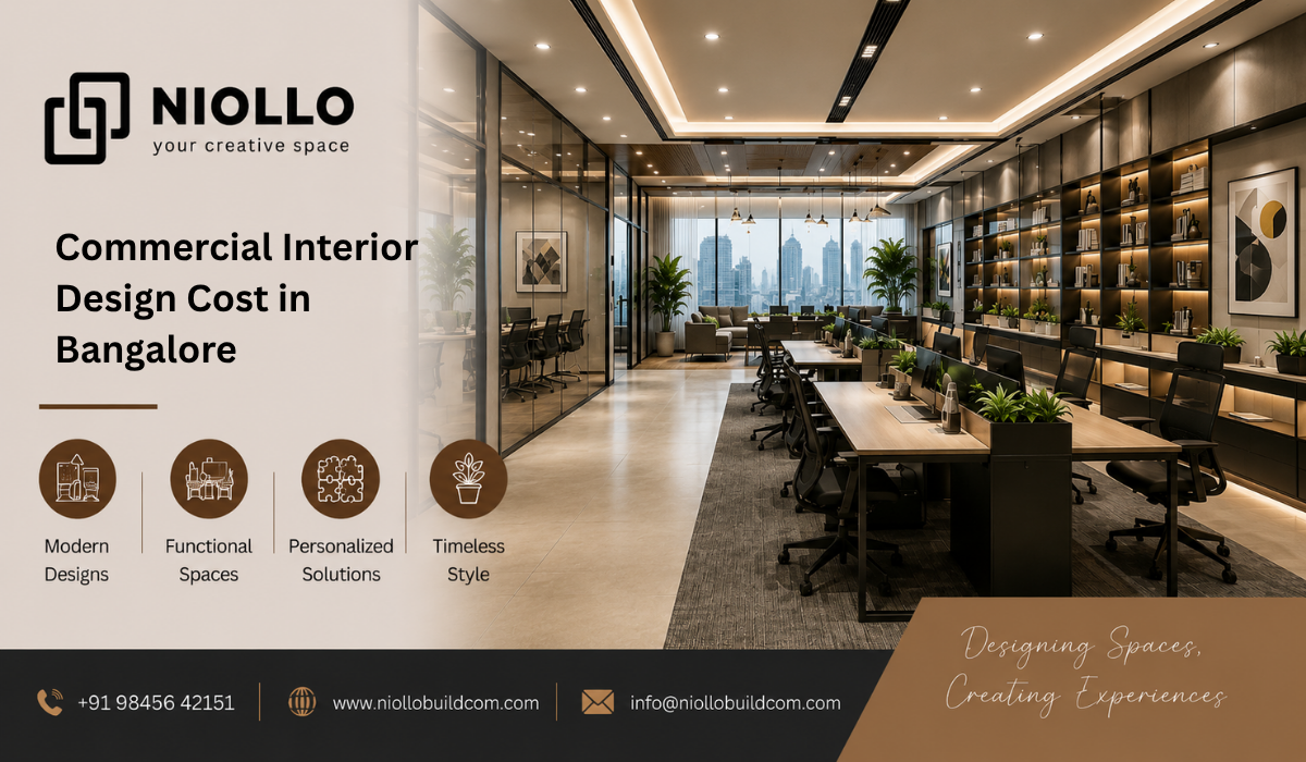 Commercial Interior Design Cost in Bangalore