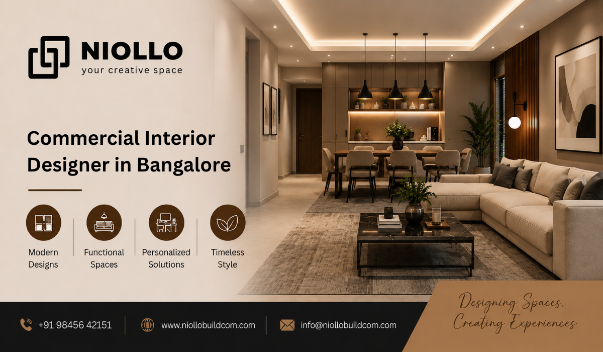 Commercial Interior Designer in Bangalore