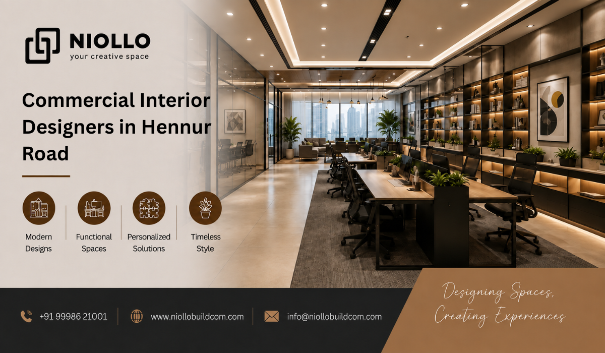  Commercial Interior Designers in Hennur Road