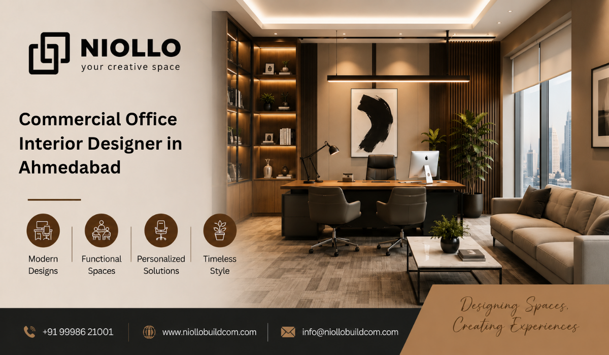 Commercial Office Interior Designer in Ahmedabad