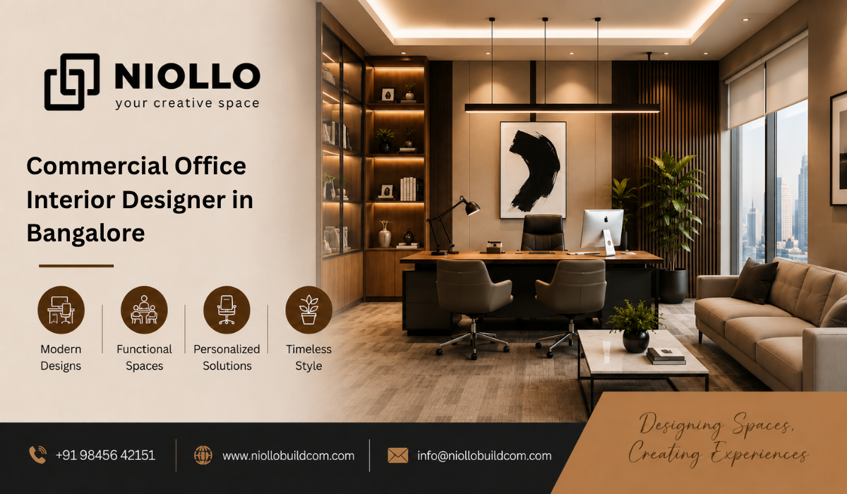 Commercial Office Interior Designer in Bangalore
