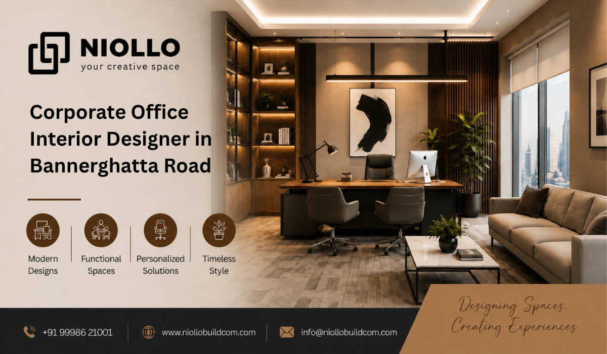  Corporate Office Interior Designer in Bannerghatta Road
