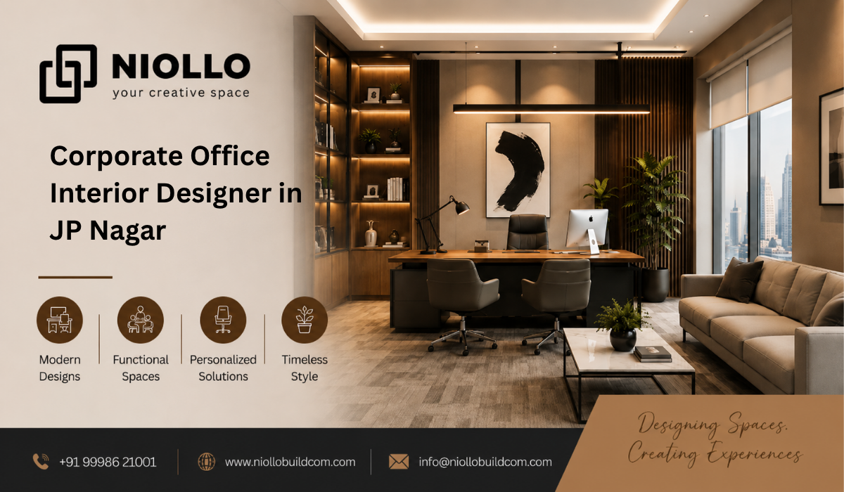  Corporate Office Interior Designer in JP Nagar