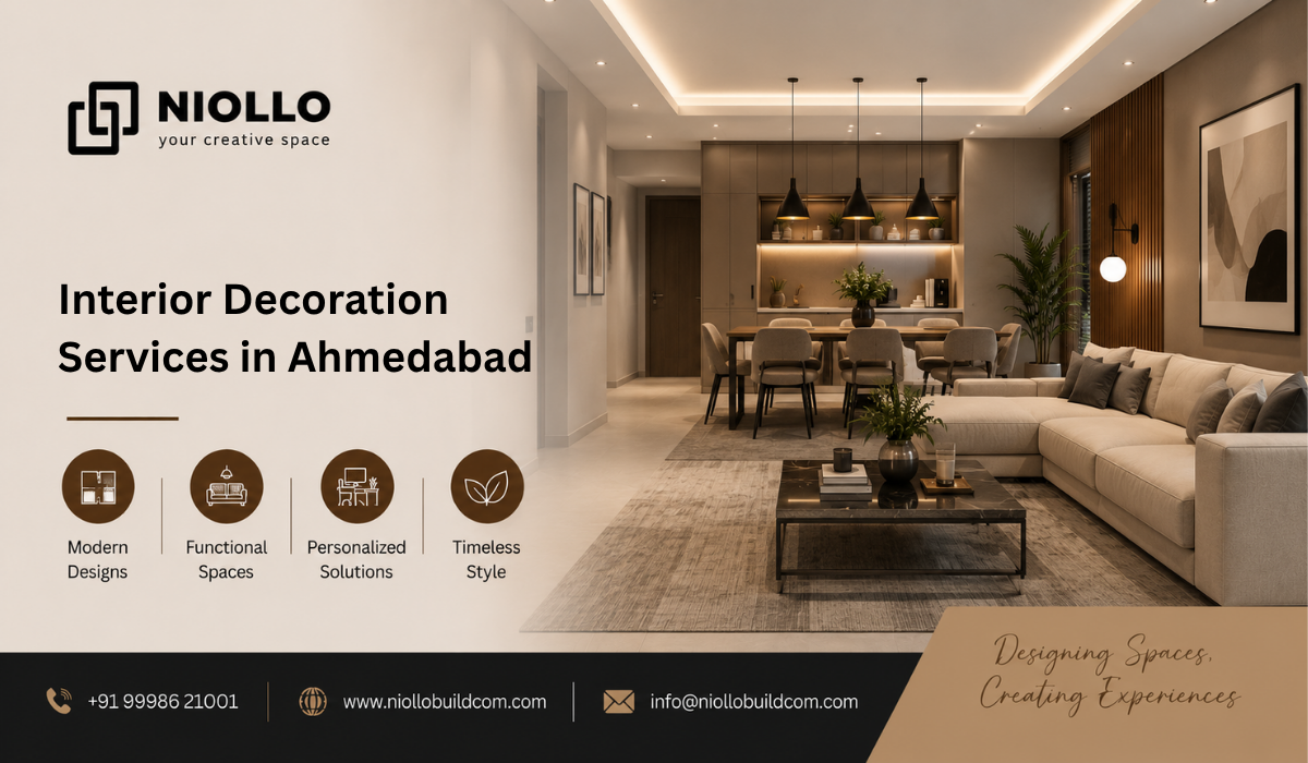 Interior Decoration Services in Ahmedabad