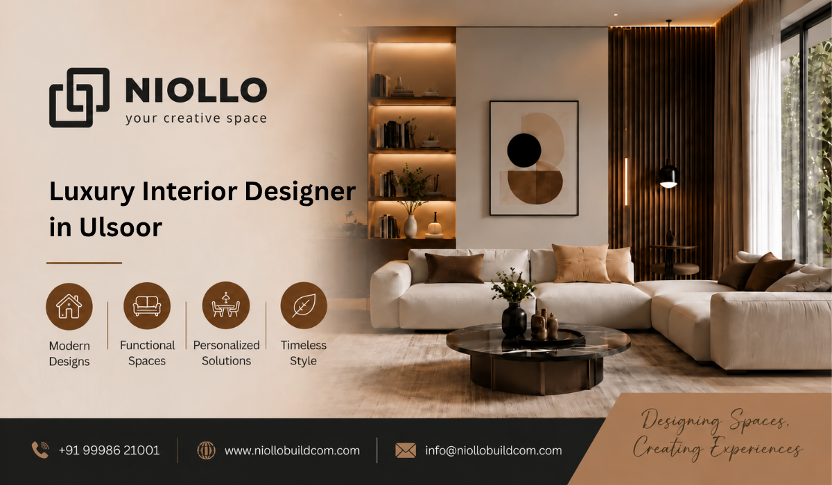  Luxury Interior Designer in Ulsoor