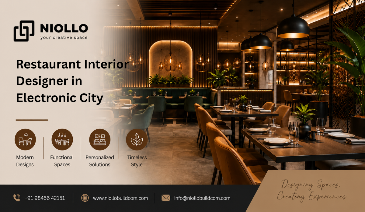  Restaurant Interior Designer in Electronic City