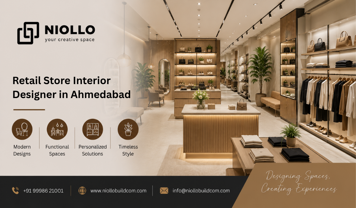 Retail Store Interior Designer in Ahmedabad
