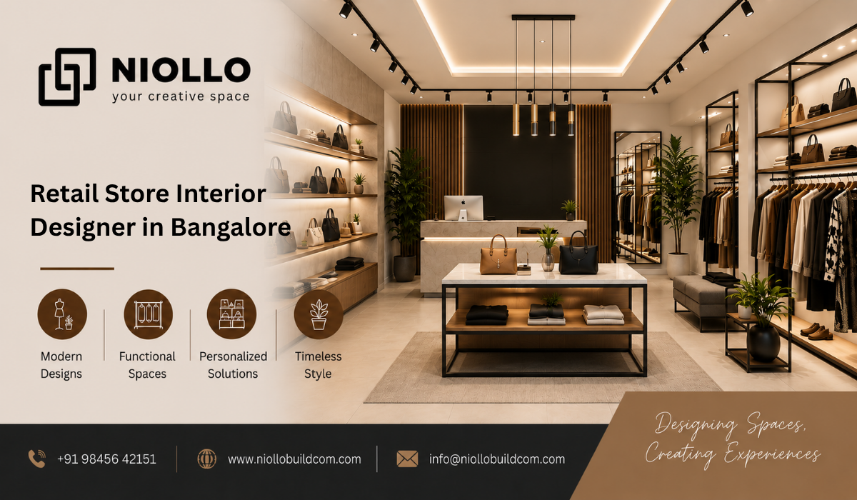 Retail Store Interior Designer in Bangalore