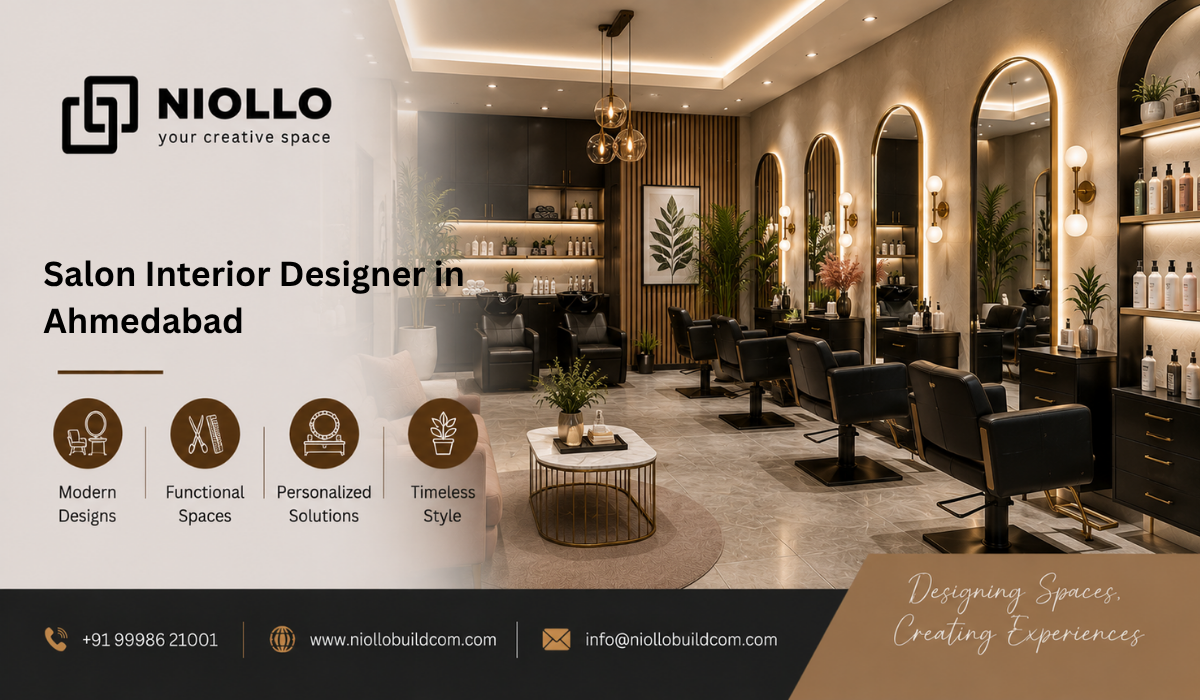 Salon Interior Designer in Ahmedabad
