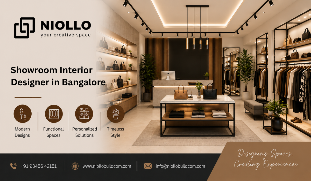 Showroom Interior Designer in Bangalore