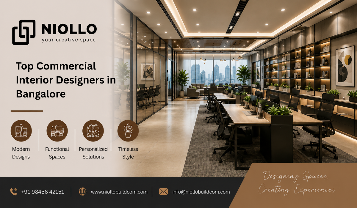 Top Commercial Interior Designers in Bangalore