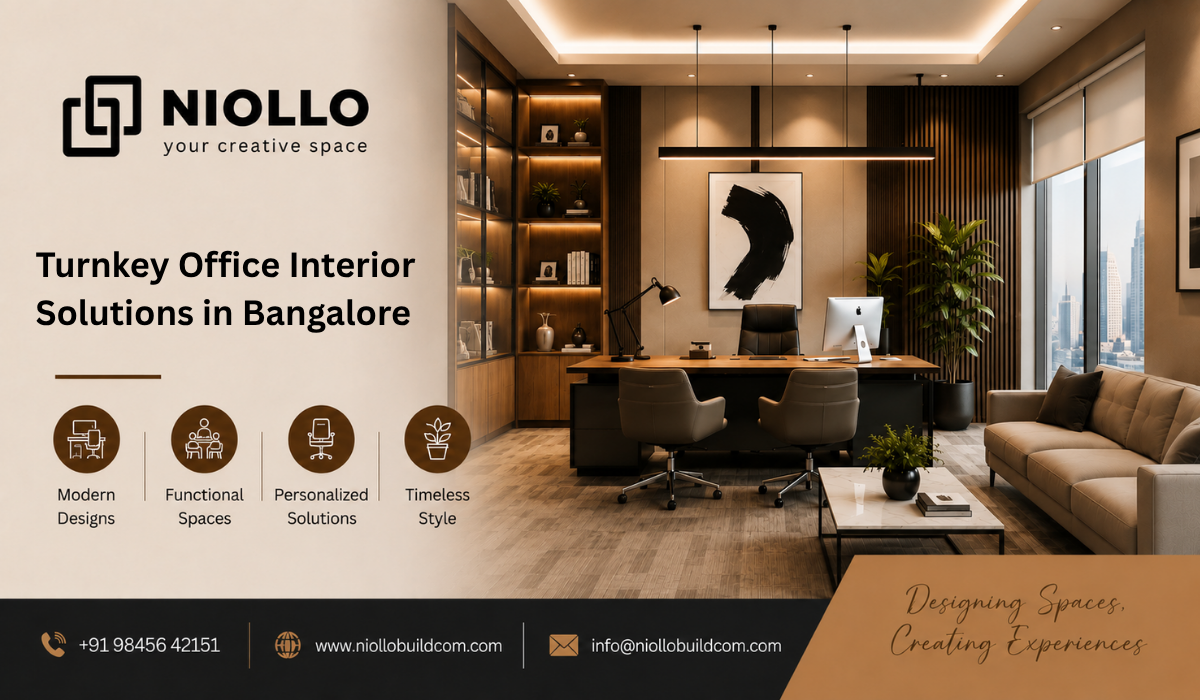 Turnkey Office Interior Solutions in Bangalore